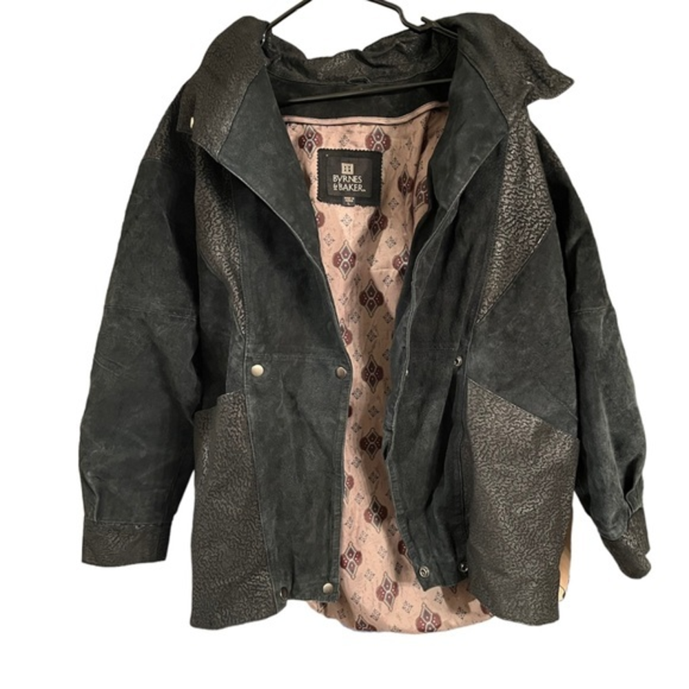 Mens Byrnes&Baker‎ Leather Jacket